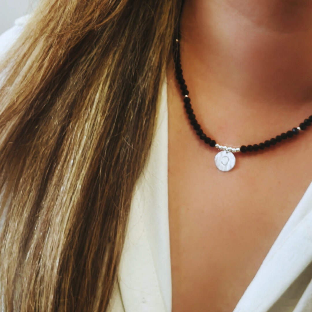Collar ajustable iniciales