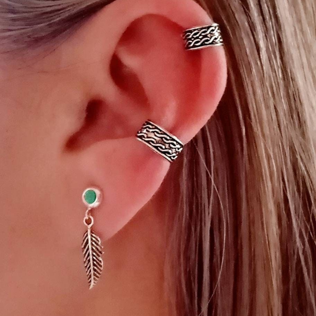 Aro Earcuff Celta de Plata 925