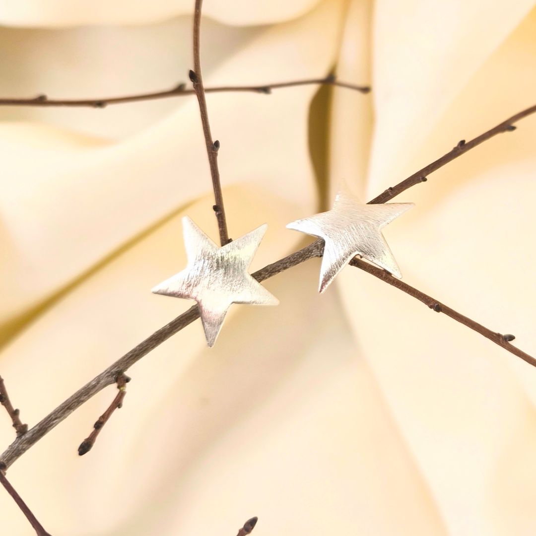 Aros Guadalupe estrella de plata