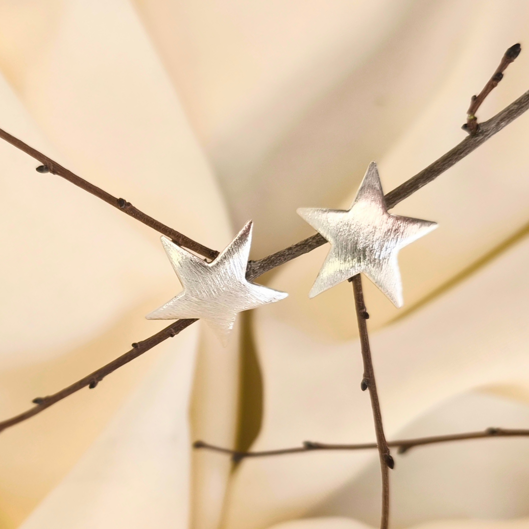 Aros Guadalupe estrella de plata