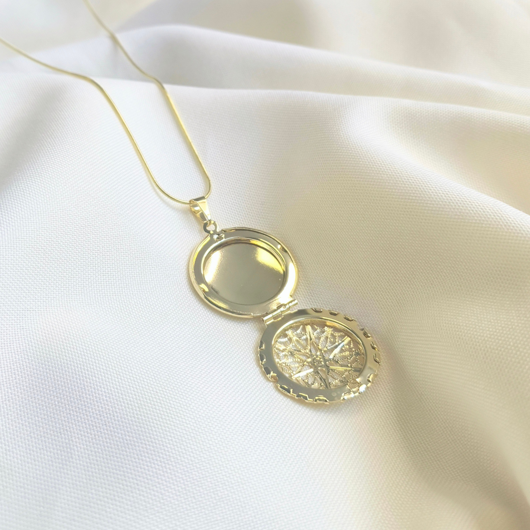 Relicario cofre Bendito amor/ incluye foto