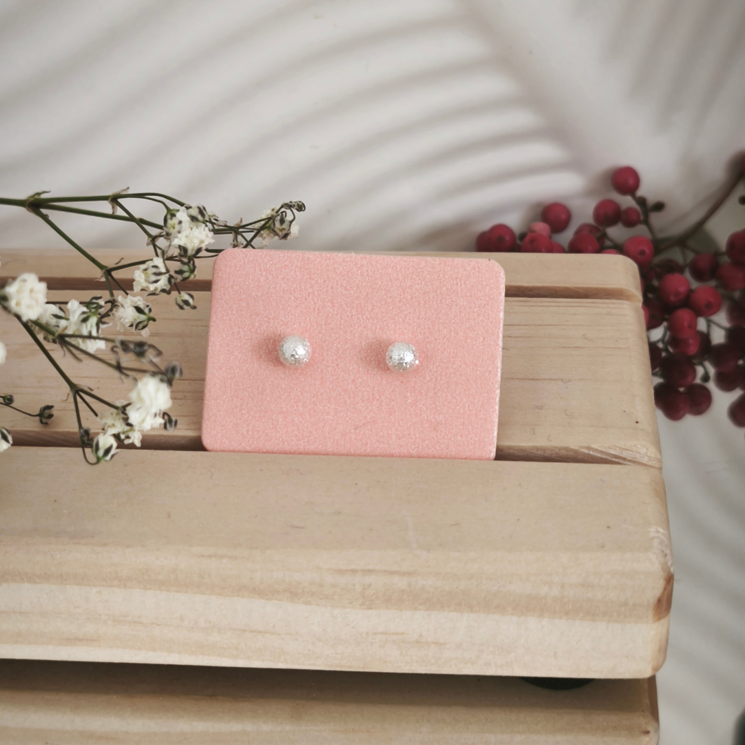 Aros de plata satinados 3mm