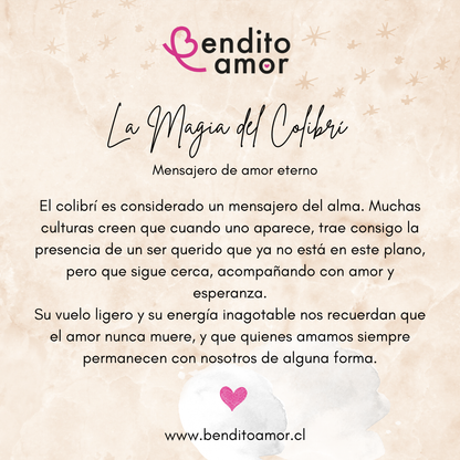 Aros plata 20 mm Colibrí