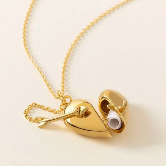 Collar mensajes de amor "Tengo algo que decirte"
