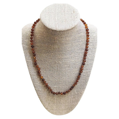 Collar Ámbar Luna Nueva y Resiliencia 50cm