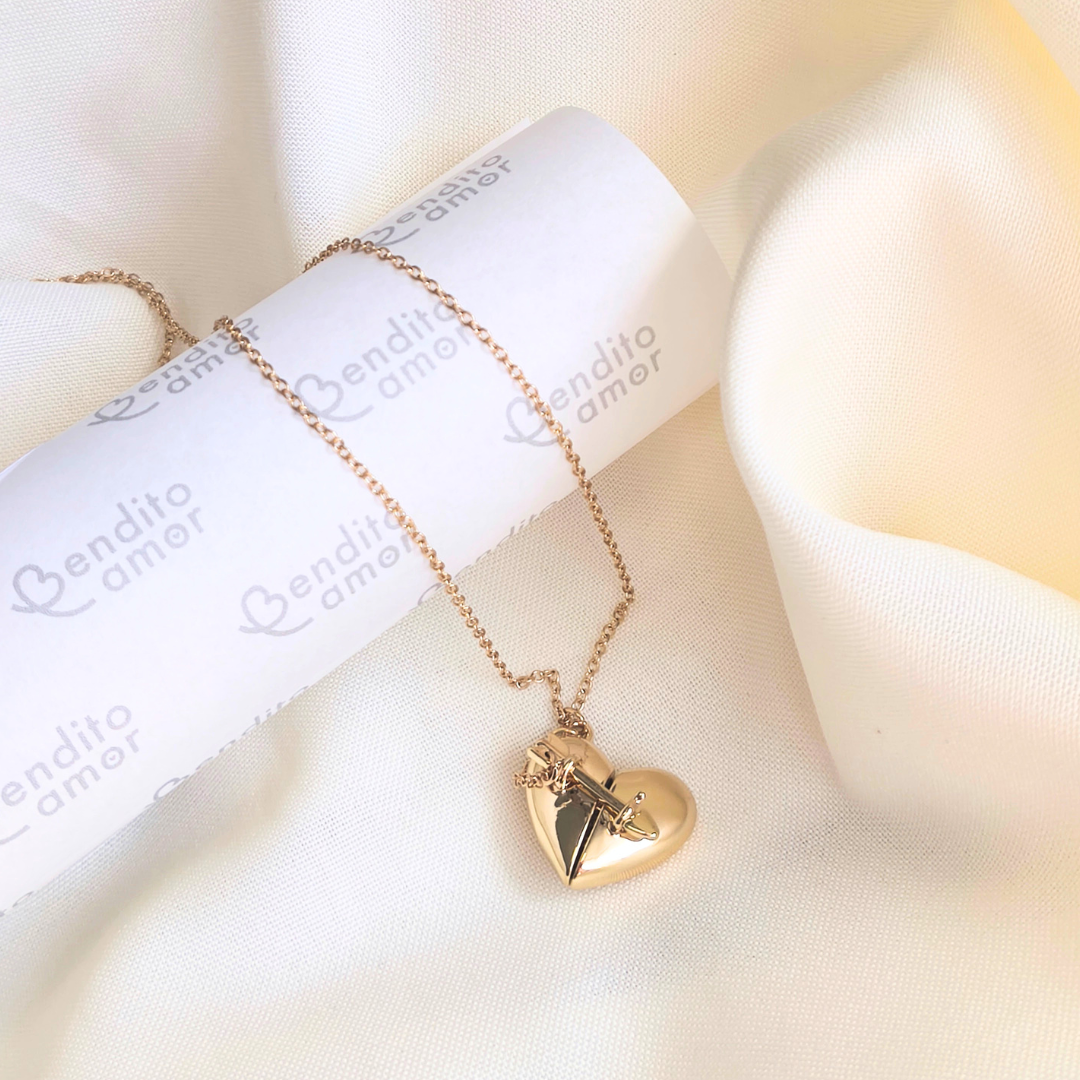Collar mensajes de amor "Tengo algo que decirte"