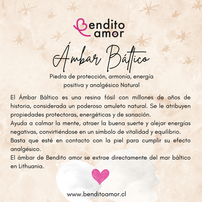 Collar de Ámbar Báltico adultos – Energía Natural desde Lituania