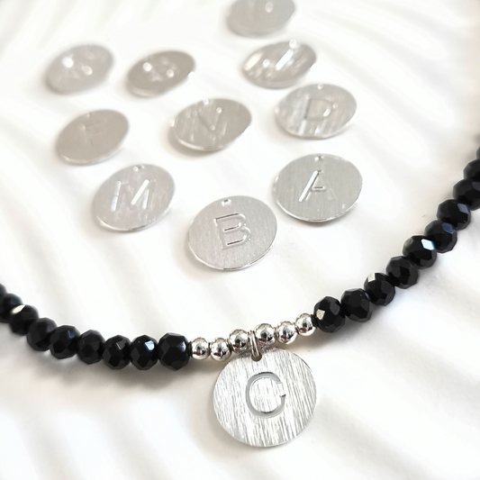 Collar ajustable iniciales