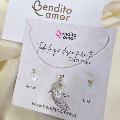 Collar Personalizado “Lo Que Deseo Para Ti” Un regalo lleno de amor y luz