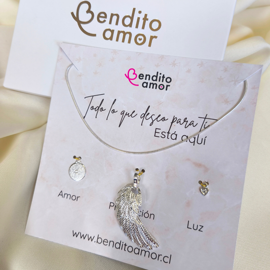 Collar Personalizado “Lo Que Deseo Para Ti” Un regalo lleno de amor y luz