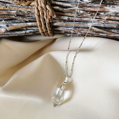 Cadena energía y amor / cuarzo cristal