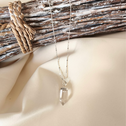 Cadena energía y amor / cuarzo cristal