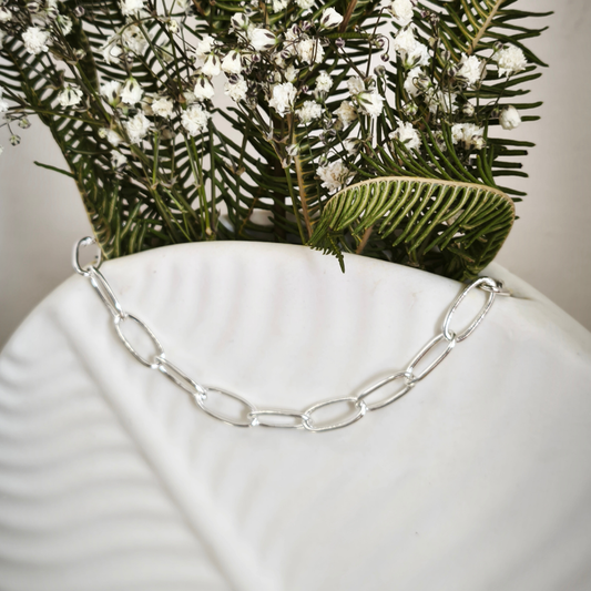 Pulsera eslabones plata 925