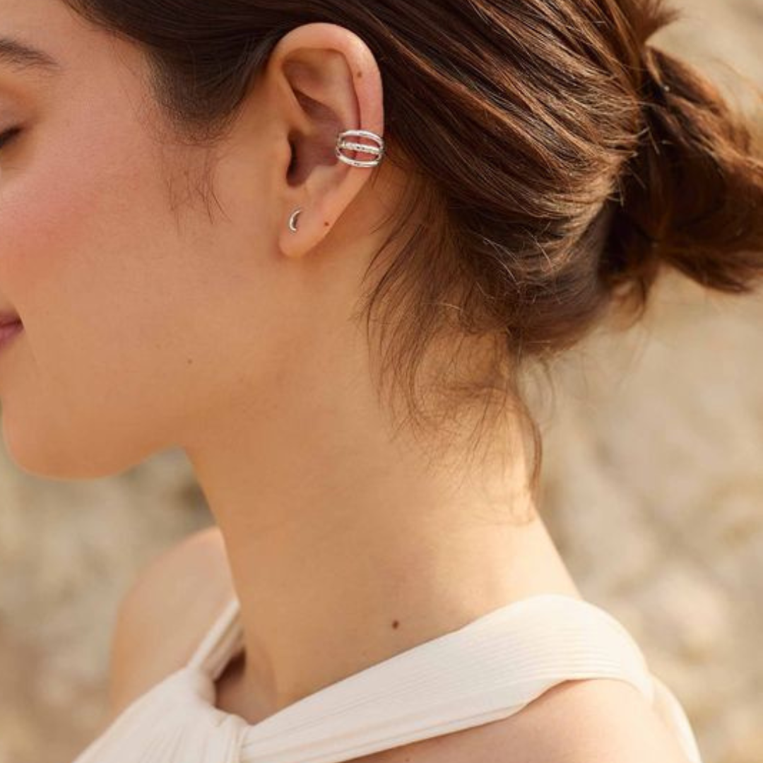 Earcuff Rosa 2 unidades