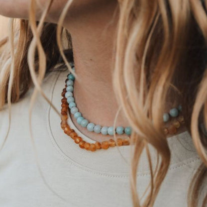Collar Ámbar adulto sin pulir