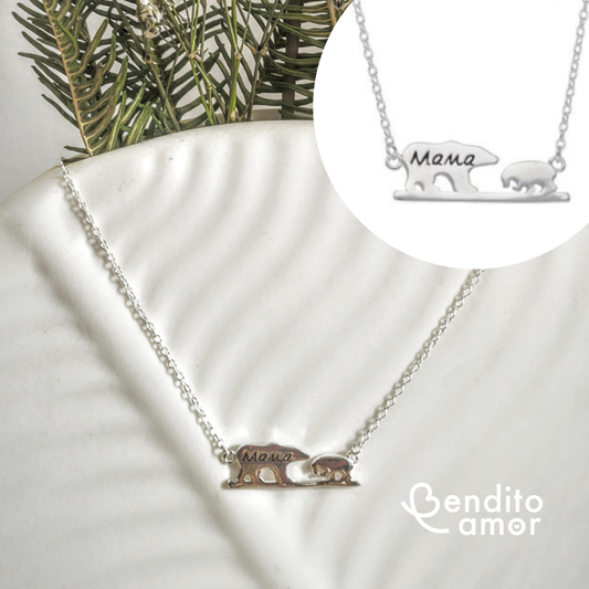 Collar Unión Mamá e hijo (a)  40-45 cm (ajustable)