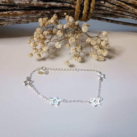 ★ Pulsera Mis Estrellas ★ 17 cm (ajustable)