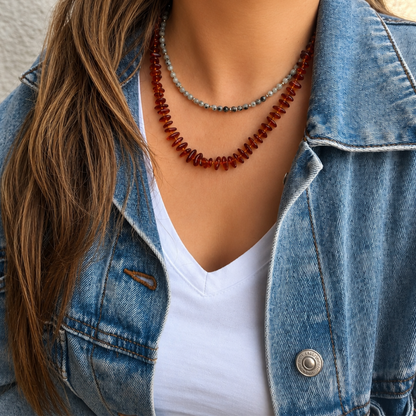 Collar de Ámbar Báltico adultos – Energía Natural desde Lituania