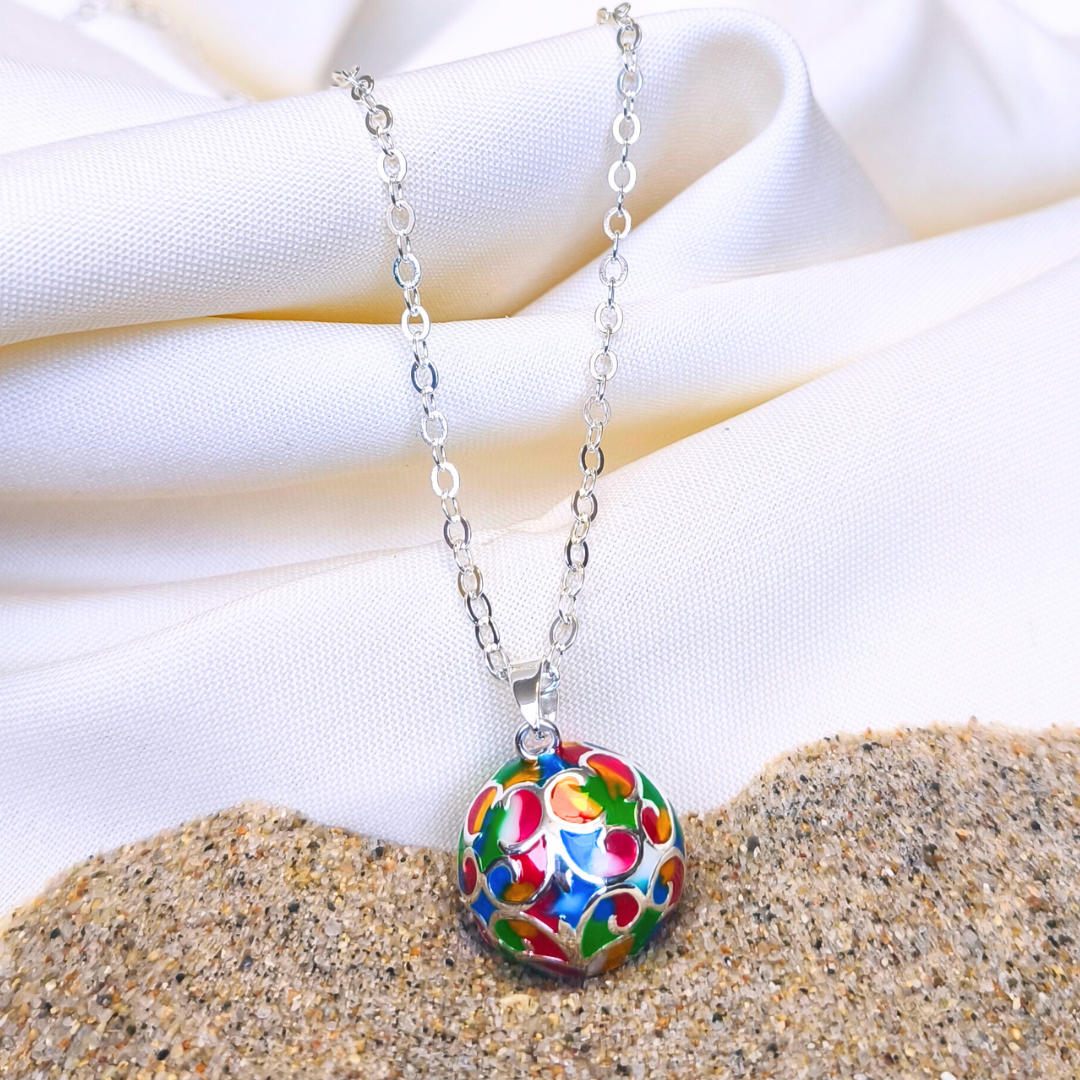 Llamador de Ángeles Colorido – Alegría, Luz y Nuevos Comienzos