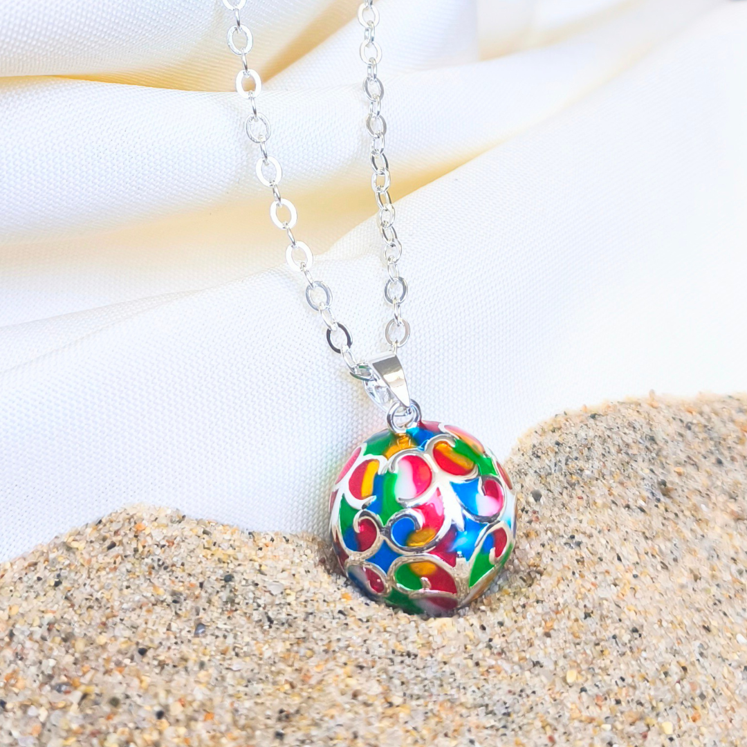 Llamador de Ángeles Colorido – Alegría, Luz y Nuevos Comienzos