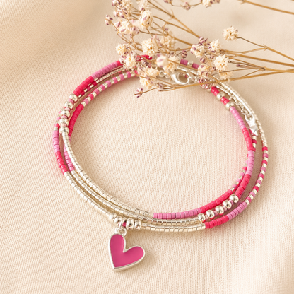 Maxi Corazón Magenta — un regalo que se usa todos los días