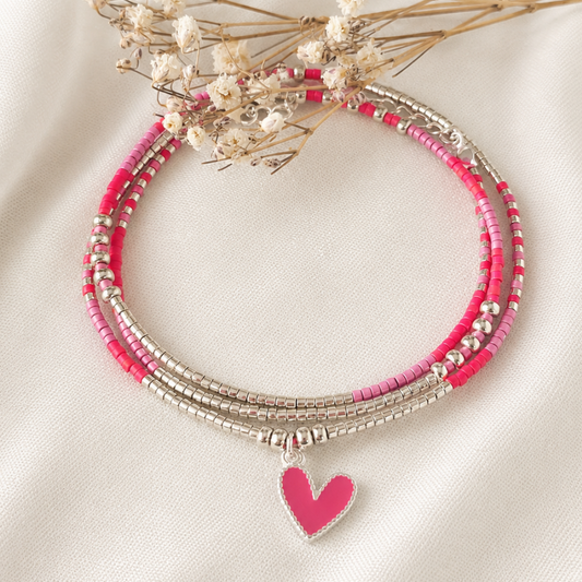 Maxi Corazón Magenta — un regalo que se usa todos los días