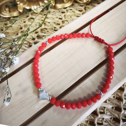 Pulsera protección Canelo- dije plata 925