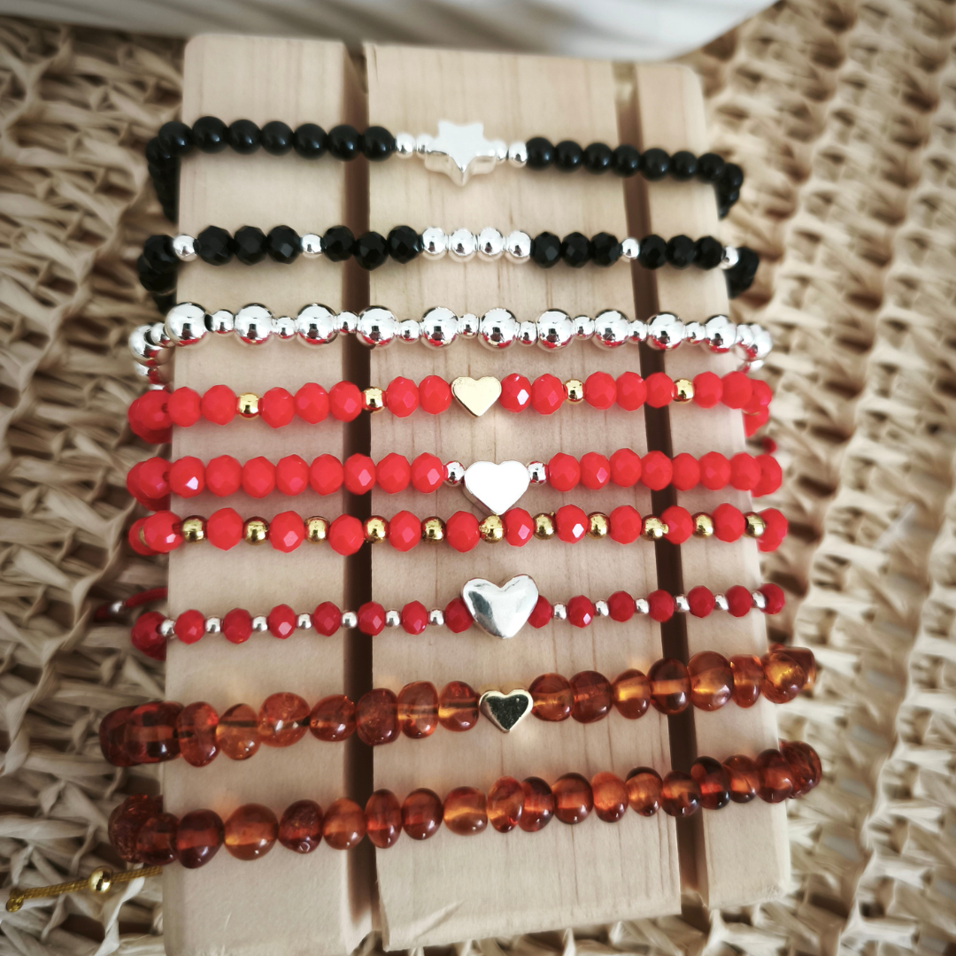Pulsera protección Canelo- dije plata 925