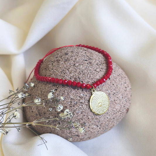 Pulsera protección- Medalla Padre nuestro