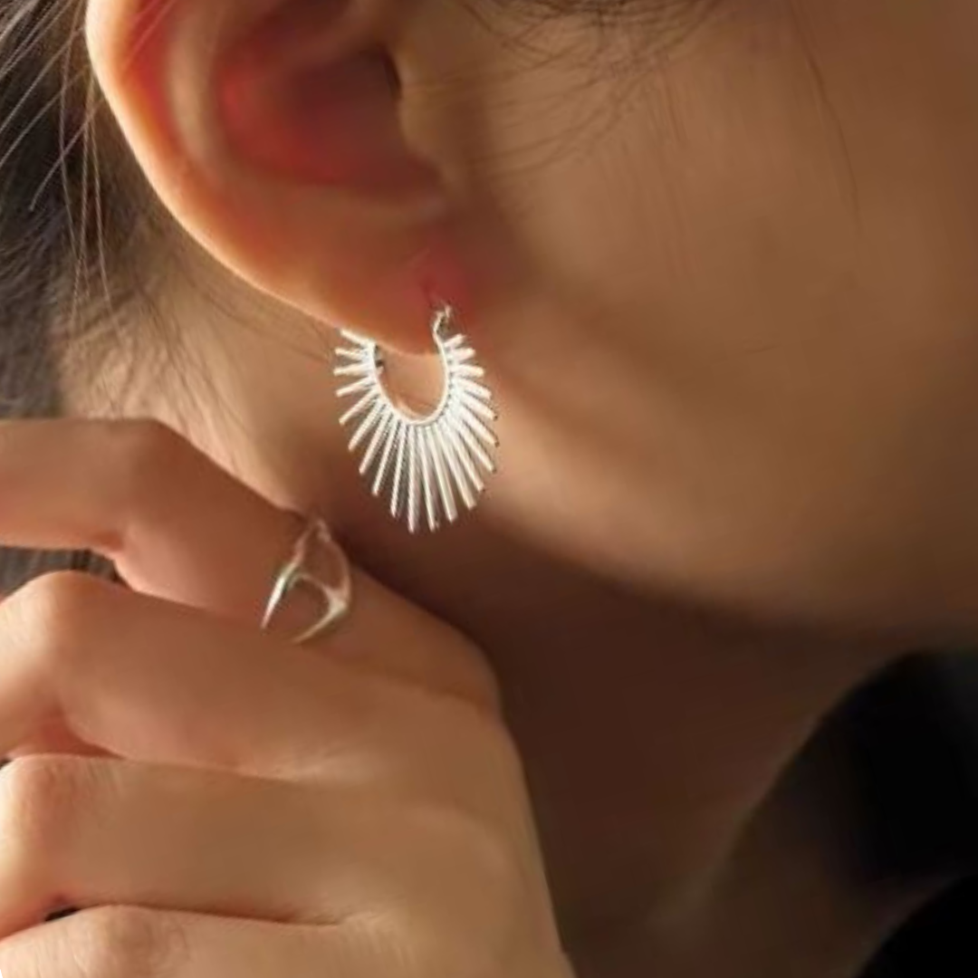 Aros Carolina Plata 925