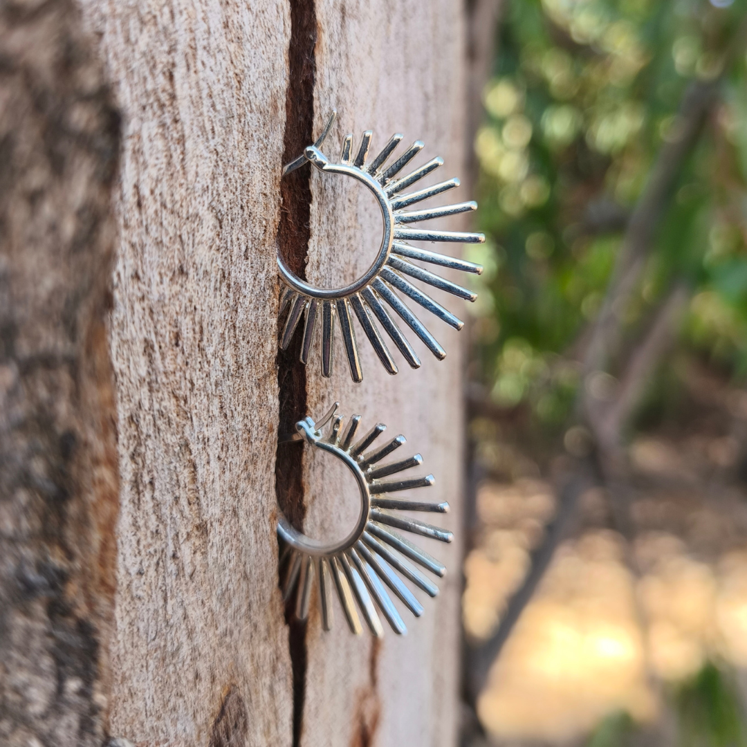 Aros Carolina Plata 925