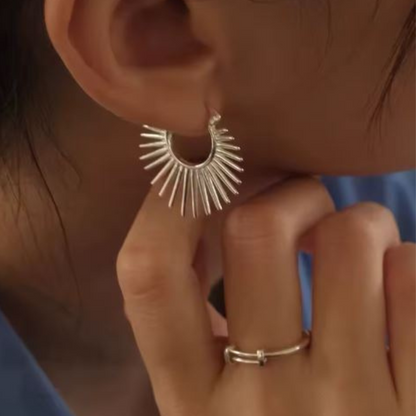 Aros Carolina Plata 925