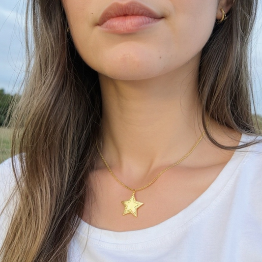 Cadena Orion baño en oro 45 cm