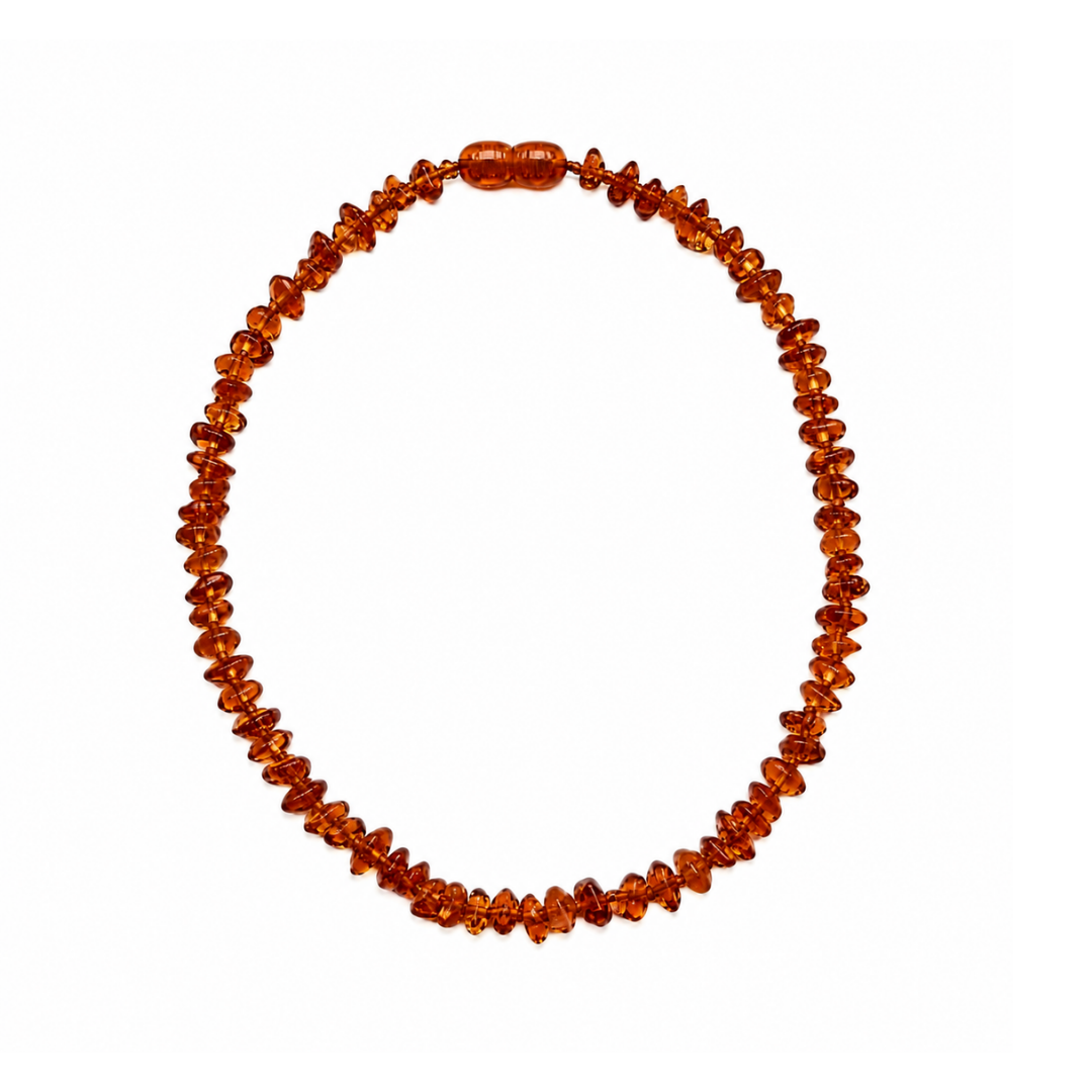 Collar de ámbar báltico bebé 33 cm + certificado, directo desde Lituania
