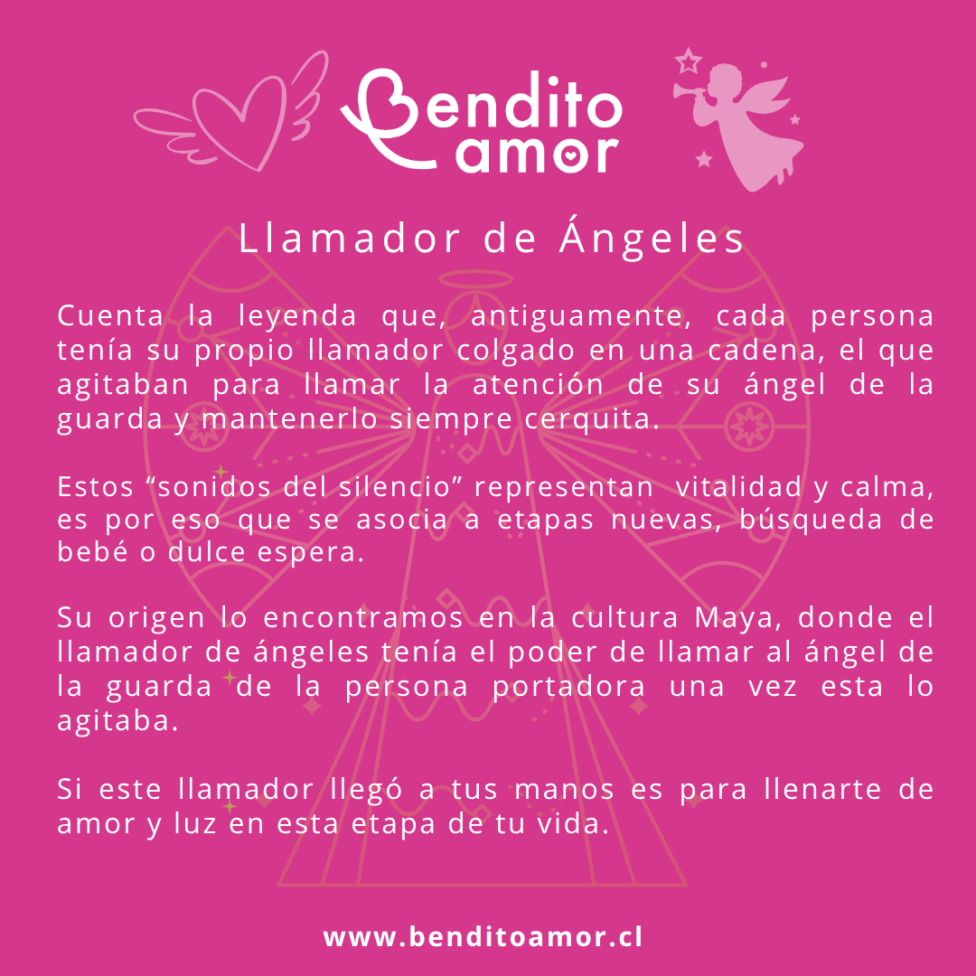 Llamador de ángeles amor y protección